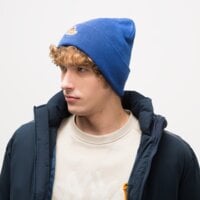 Czapka zimowa damska TIMBERLAND CZAPKA BOOT PATCH BEANIE tb0a2p5scy51 kolor niebieski