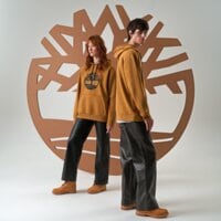 Bluza męska TIMBERLAND BLUZA Z KAPTUREM NORTHWOOD TREE LOGO tb0a626up471 kolor żółty