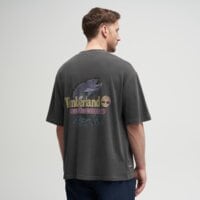 T-shirt, koszulka męska TIMBERLAND T-SHIRT ''FLY FISHING'' GRAPHIC TEE tb0a5n7z0011 kolor niebieski