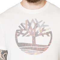 T-shirt, koszulka męska TIMBERLAND T-SHIRT SUBLIMATION TEE a1bhp130 kolor biały
