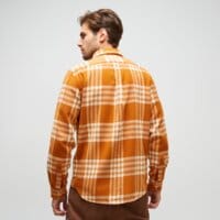 Koszula męska TIMBERLAND KOSZULA MIDWEIGHT FLANNEL CHECK SHIRT tb0a6v4xc411 kolor pomarańczowy