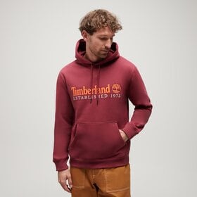 TIMBERLAND BLUZA Z KAPTUREM EMBROIDERY LOGO BRUSH BACK HOODI