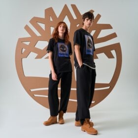 TIMBERLAND T-SHIRT GRAPHIC LOGO SHORT SLEEVE TEE