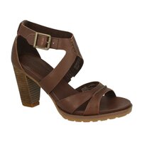 Buty casual damskie TIMBERLAND EK STRATHAM SANDAL ANKLE STRAP 8069a kolor brązowy