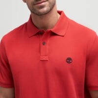 Koszulka polo męska TIMBERLAND POLO PIQUE SHORT SLEEVE tb0a6vdpn961 kolor czerwony