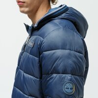 Kurtka przejściowa męska (wiosenna i jesienna) TIMBERLAND KURTKA NEW GARFIELD -HOODED PUFFER tb0a2ga14331 kolor granatowy