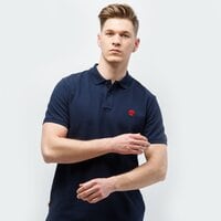 Koszulka polo męska TIMBERLAND POLO SS MILLERS RIVER PIQUE POLO REGULAR tb0a2bnm4331 kolor granatowy