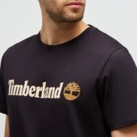 T-shirt, koszulka męska TIMBERLAND T-SHIRT LINEAR LOGO SHORT SLEEVE TEE tb0a5upq0011 kolor czarny