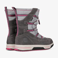 Dziecięce buty zimowe TIMBERLAND SNOW STOMPER PULL ON WP a1uj7 kolor szary