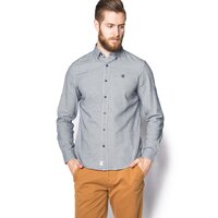 Koszula męska TIMBERLAND KOSZULA SLIM TWILL HOUNDST a1emjb68 kolor szary