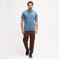 T-shirt, koszulka męska TIMBERLAND T-SHIRT SS MODERN WASH BRAND CARRIER TEE REGULAR tb0a6669dj51 kolor niebieski