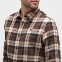 Koszula męska TIMBERLAND KOSZULA MIDWEIGHT FLANNEL CHECK SHIRT tb0a44xqg561 kolor brązowy