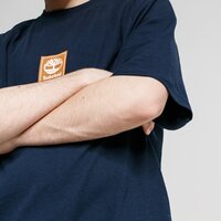 T-shirt, koszulka męska TIMBERLAND T-SHIRT SS TEE BACK LINEAR tb0a1oag4331 kolor granatowy