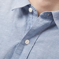 Koszula męska TIMBERLAND KOSZULA SS LANE RVR LW CHAMBRAY 7004j478 kolor niebieski