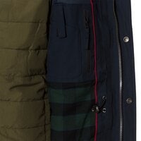 Kurtka zimowa męska TIMBERLAND KURTKA M65 SNOWDON PEAK 3IN1 a1nxe433 kolor granatowy
