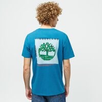 T-shirt, koszulka męska TIMBERLAND T-SHIRT SS BRANDED TEE BACK GRAPHIC TREE tb0a2ge4g941 kolor niebieski