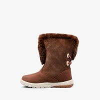 Dziecięce buty zimowe TIMBERLAND TODDLE TRACKS BOOTIE a1t3c kolor brązowy