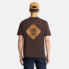 TIMBERLAND T-SHIRT "BADOINK" SS BACK GRAPHIC TEE