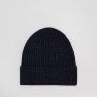 Czapka zimowa damska TIMBERLAND CZAPKA RIB KNIT BEANIE tb0a66524511 kolor granatowy