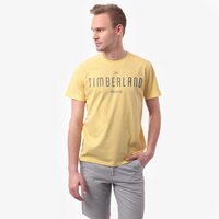 T-shirt, koszulka męska TIMBERLAND T-SHIRT SS KENNEBEC RIVER 6636j719 kolor żółty
