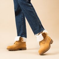 Damskie buty zimowe TIMBERLAND LINDEN WOODS TEDDY FLEECE tb1a1kgc2311 kolor żółty