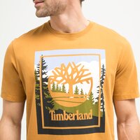 T-shirt, koszulka męska TIMBERLAND T-SHIRT SS OUTDOOR INSPIRED GRAPHIC TEE tb0a6f4kp471 kolor brązowy