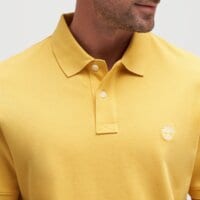 Koszulka polo męska TIMBERLAND POLO PIQUE SHORT SLEEVE tb0a6vdp7141 kolor żółty