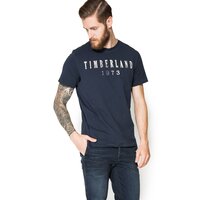 T-shirt, koszulka męska TIMBERLAND T-SHIRT SS KENNBC  TEE a1epv433 kolor granatowy