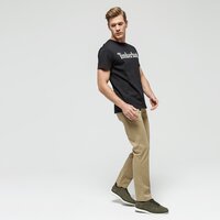 T-shirt, koszulka męska TIMBERLAND T-SHIRT SS ELEVATED LINEAR TEE tb0a1w1c0011 kolor czarny