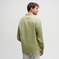 Koszula męska TIMBERLAND KOSZULA LINEN tb0a2dc3bq01 kolor zielony