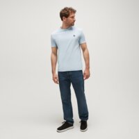 T-shirt, koszulka męska TIMBERLAND T-SHIRT SHORT SLEEVE TEE tb0a2bpr9401 kolor blekitny