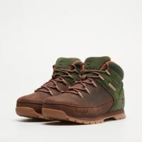 Dziecięce buty zimowe TIMBERLAND EURO SPRINT MID LACE BOOT tb0a5qzkafk1 kolor brązowy