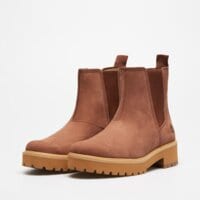 Damskie buty zimowe TIMBERLAND CARNABY COOL MID CHELSEA BOOT tb0a2czqem51 kolor brązowy