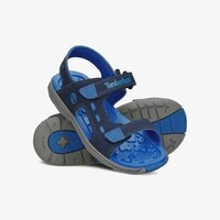 Sandały dziecięce TIMBERLAND MOSS JUMP 2 STRAP SANDAL tb0a1ynh0191 kolor granatowy