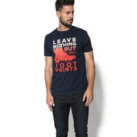 T-shirt, koszulka męska TIMBERLAND T-SHIRT SS KENNEBEC a1l89433 kolor granatowy
