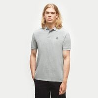 Koszulka polo męska TIMBERLAND POLO PIQUE SHORT SLEEVE POLO tb0a26n40521 kolor szary