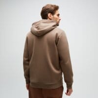 Bluza męska TIMBERLAND BLUZA ROZPINANA Z KAPTUREM OYSTER RIVER CHEST LOG tb0a2gcjbk01 kolor brązowy