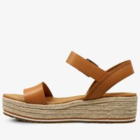 Buty casual damskie TIMBERLAND SANTORINI SUN ANKLE ca1plb kolor beżowy