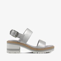 Buty casual damskie TIMBERLAND VIOLET MARSH 2 BAND SANDAL tb0a1xyz0401 kolor srebrny