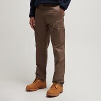 Spodnie męskie TIMBERLAND SPODNIE BROOKLINE TWILL CARGO PANT tb0a2pg9bk01 kolor brązowy