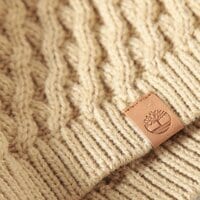 Damskie TIMBERLAND CZAPKA HAT & SNOOD GIFT BOX j1807103 kolor beżowy