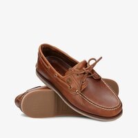 Buty żeglarskie męskie TIMBERLAND CLASSIC BOAT 2 EYE tb0a232xf741 kolor brązowy