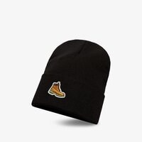 Czapka zimowa damska TIMBERLAND CZAPKA BOOT PATCH BEANIE tb0a2p5s0011 kolor czarny