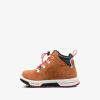 Dziecięce buty zimowe TIMBERLAND CITY STOMPER MID WP a1ubn kolor brązowy