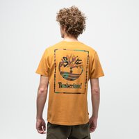 T-shirt, koszulka męska TIMBERLAND T-SHIRT YC SS BACK BOX CAMO PRINT TEE tb0a22dtp471 kolor brązowy