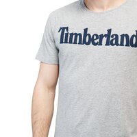 T-shirt, koszulka męska TIMBERLAND T-SHIRT SS TFO SS LINEAR TEE tb0a1y49h811 kolor szary