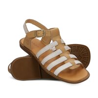 Sandały dziecięce TIMBERLAND GIRLS SHEAFE FISHER MAN a1g1q kolor brązowy