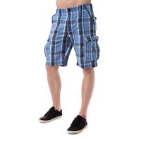 Szorty, spodenki męskie TIMBERLAND SZORTY PLAID CARGO SHORT 4761j434 kolor granatowy