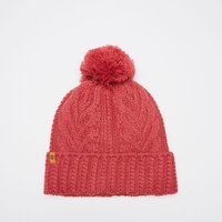 Czapka zimowa damska TIMBERLAND CZAPKA CABLE PREMIUM POM BEANIE tb0a1eroeft1 kolor różowy