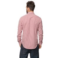 Koszula męska TIMBERLAND KOSZULA LS RATTLE  RVR GINGHAM 6630j876 kolor czerwony